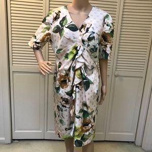 Roberto Quaglia Floral Sheath Dress